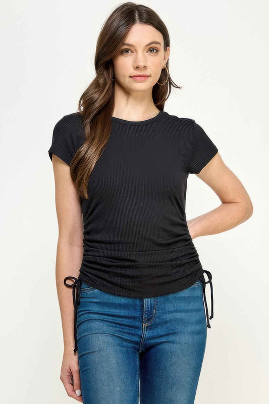 New Arrival – Side Ruched Detail Top – New Arrival Now Live