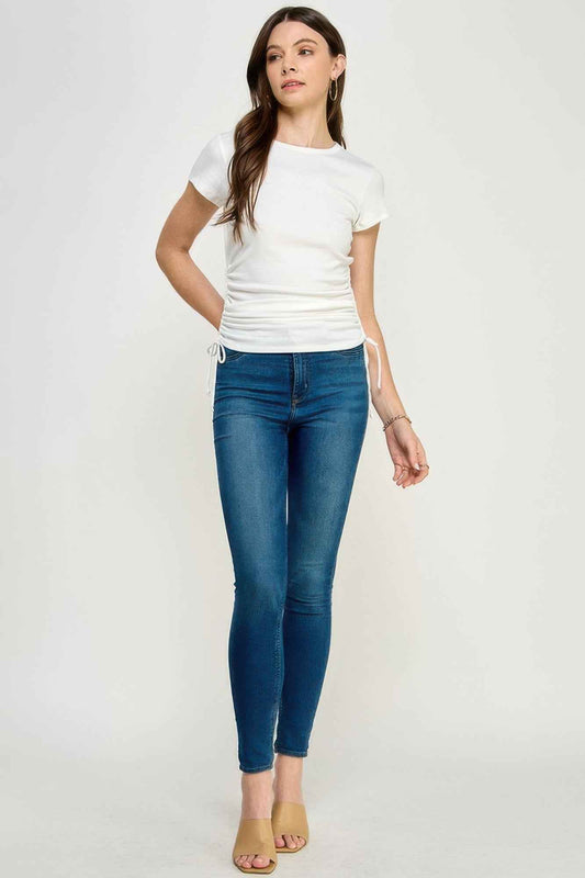 New Arrival – Side Ruched Detail Top – New Arrival Now Live