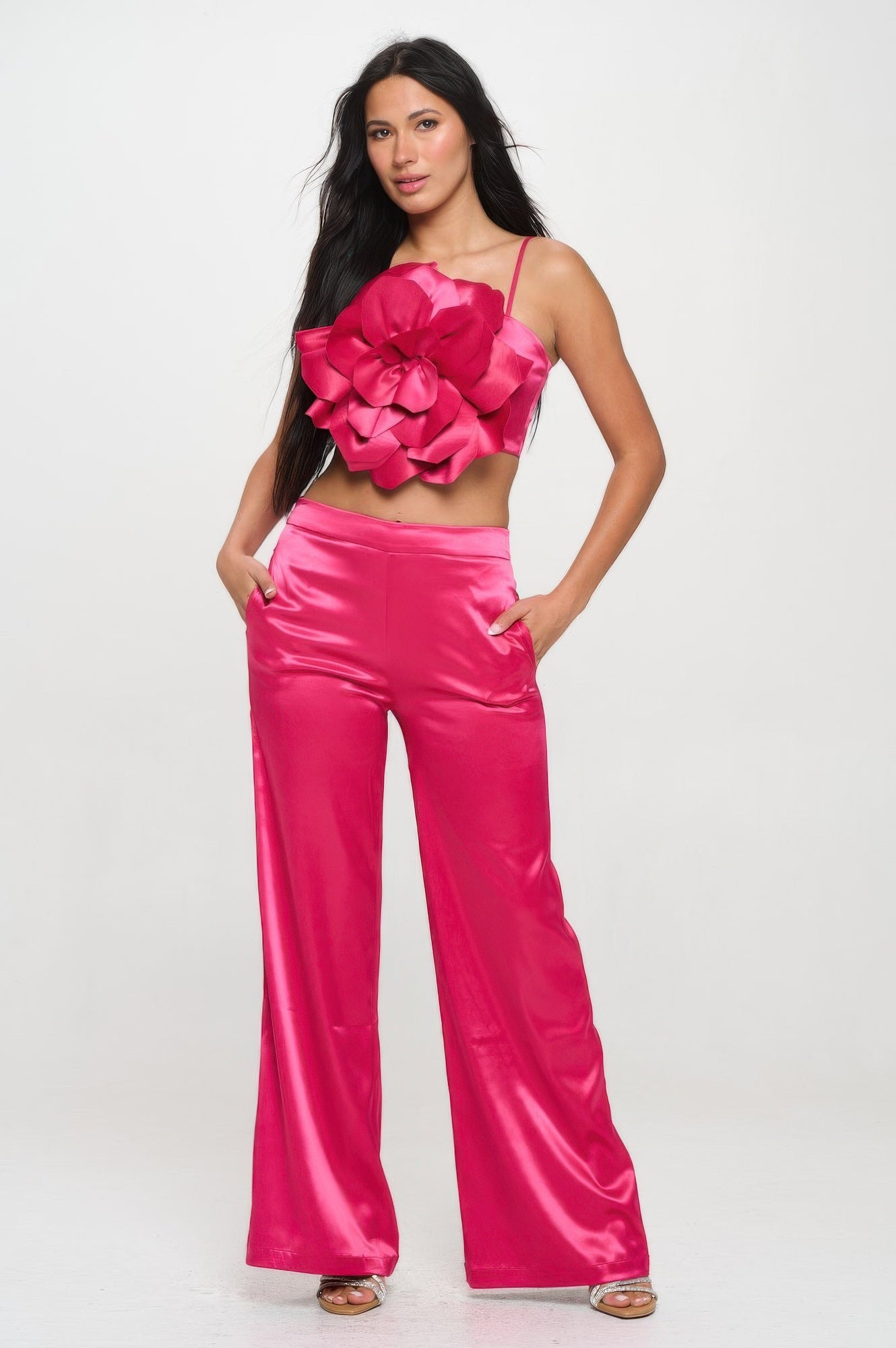 Crop Top & Pant Set-Product Type | Naughty Smile Fashion