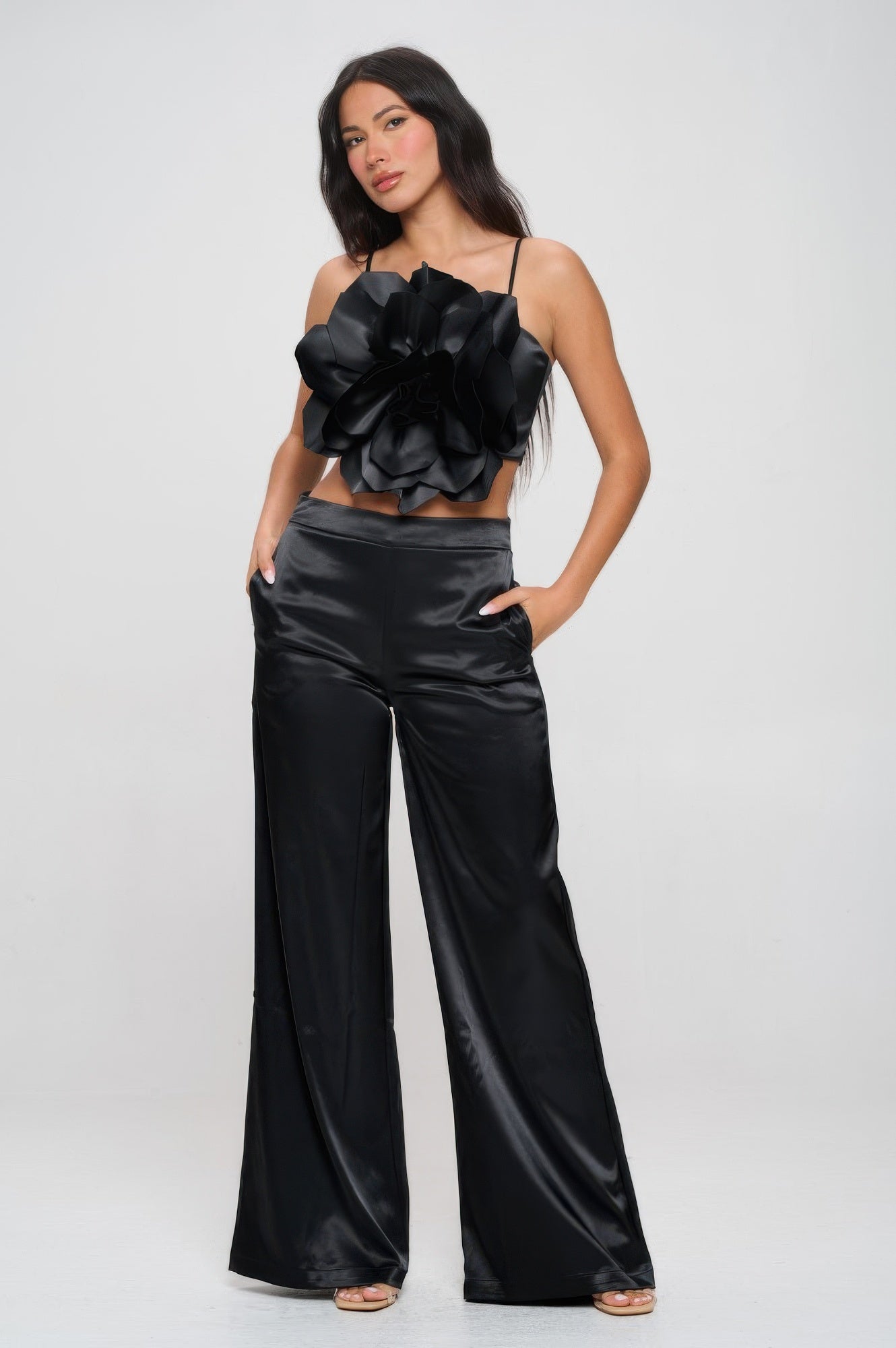 Crop Top & Pant Set-Product Type | Naughty Smile Fashion