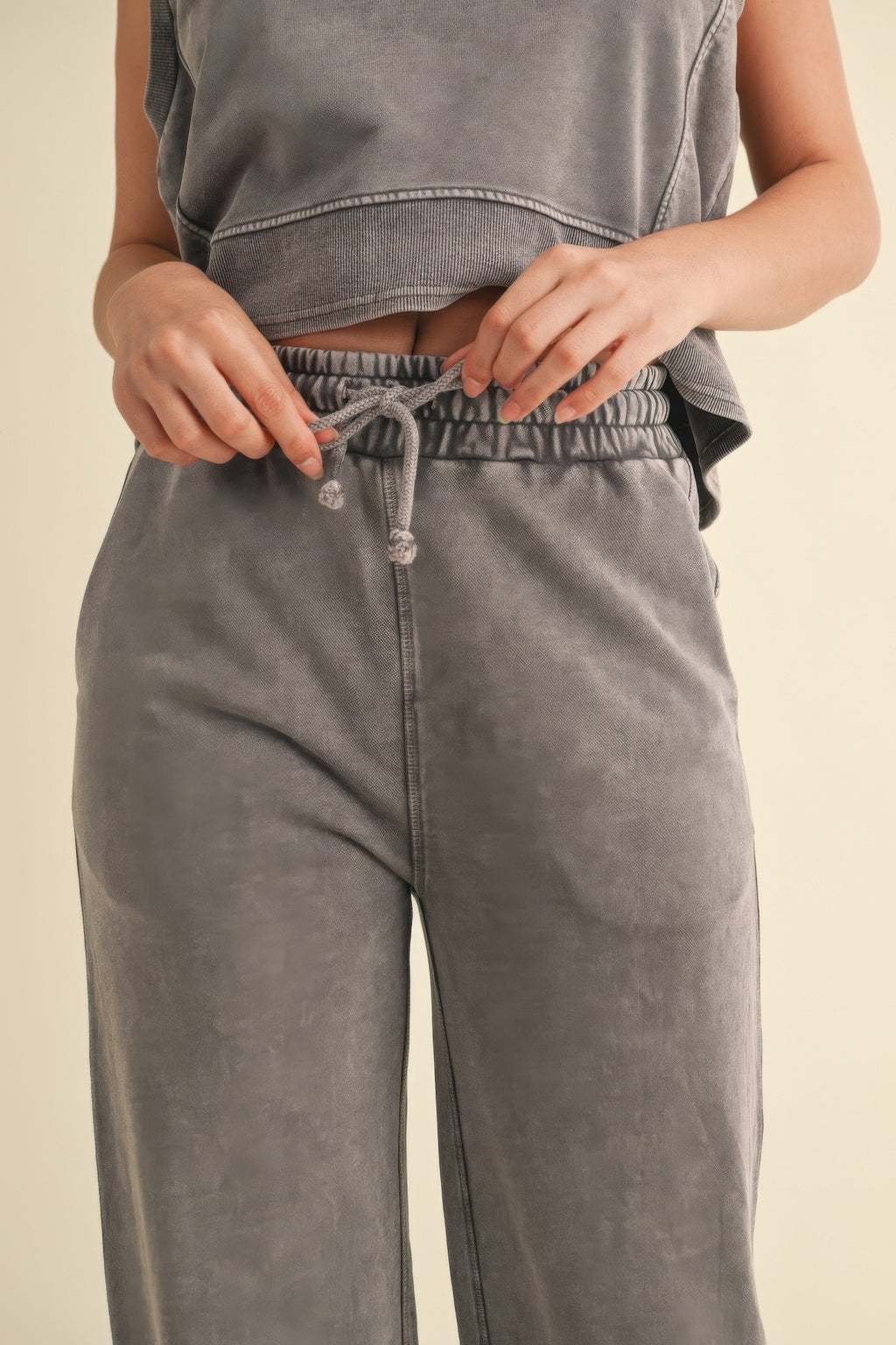 Mineral Wash Pants-Product Type | Naughty Smile Fashion