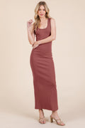 Sleeveless Rib Maxi Dress-Product Type | Naughty Smile Fashion