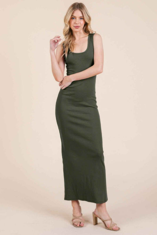 New Arrival – Sleeveless Rib Maxi Dress – New Arrival Now Live