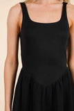 Backless Tie Mini Dress