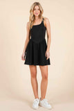 Backless Tie Mini Dress