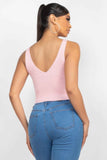 Crop Tank Top & Cardigan Sweater Set