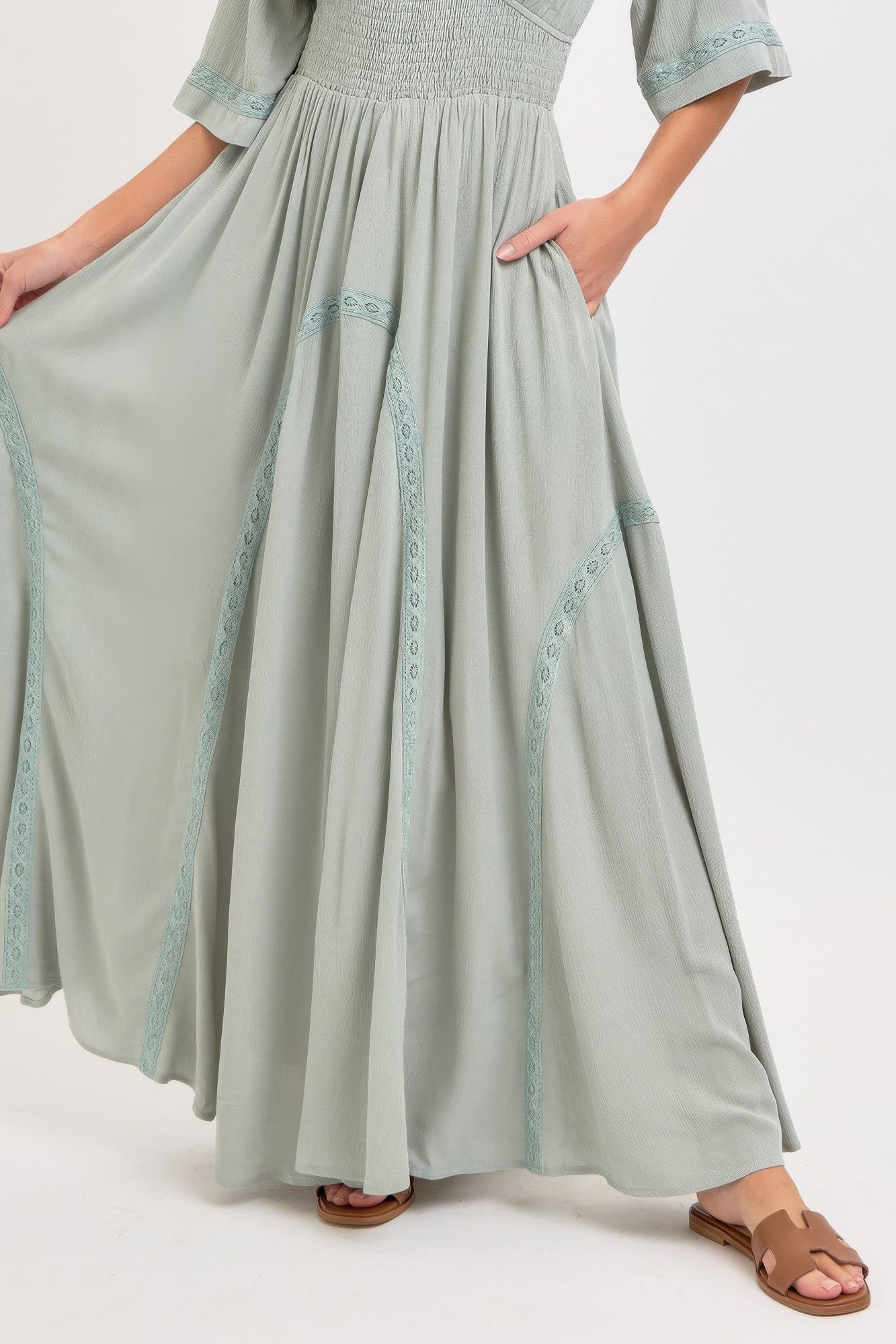 Romantic Flowy Maxi Dress-Product Type | Naughty Smile Fashion