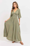 Romantic Flowy Maxi Dress