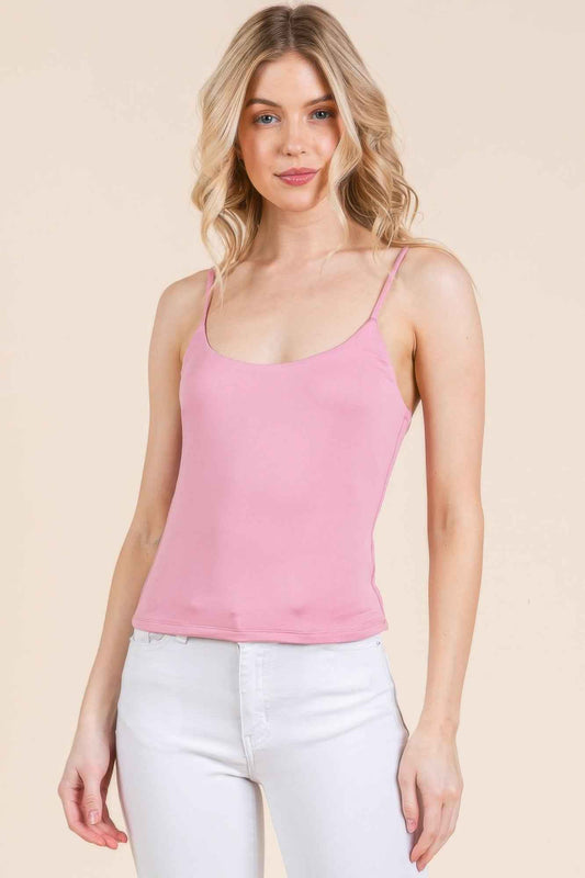 New Arrival – Basic Double Layers Fitted Cami Top – New Arrival Now Live