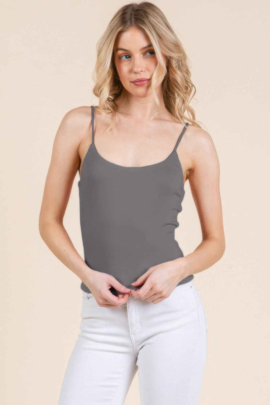 New Arrival – Basic Double Layers Fitted Cami Top – New Arrival Now Live