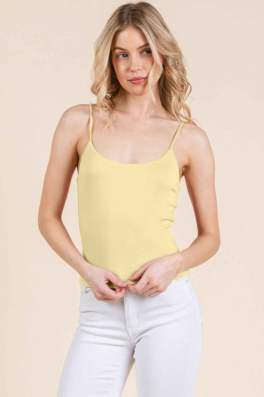 New Arrival – Basic Double Layers Fitted Cami Top – New Arrival Now Live
