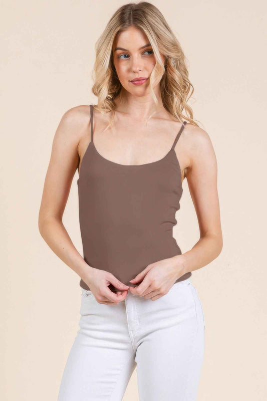New Arrival – Basic Double Layers Fitted Cami Top – New Arrival Now Live