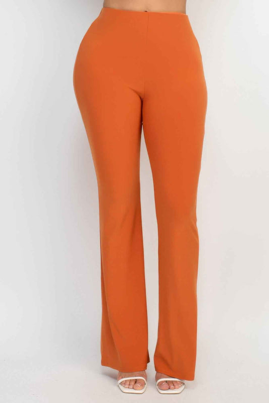 New Arrival – Fit And Flare Elastic Casual Pants – New Arrival Now Live