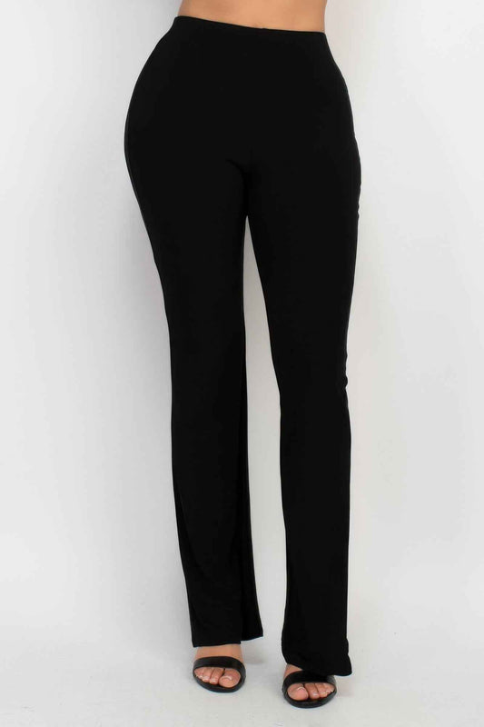 New Arrival – Fit And Flare Elastic Casual Pants – New Arrival Now Live