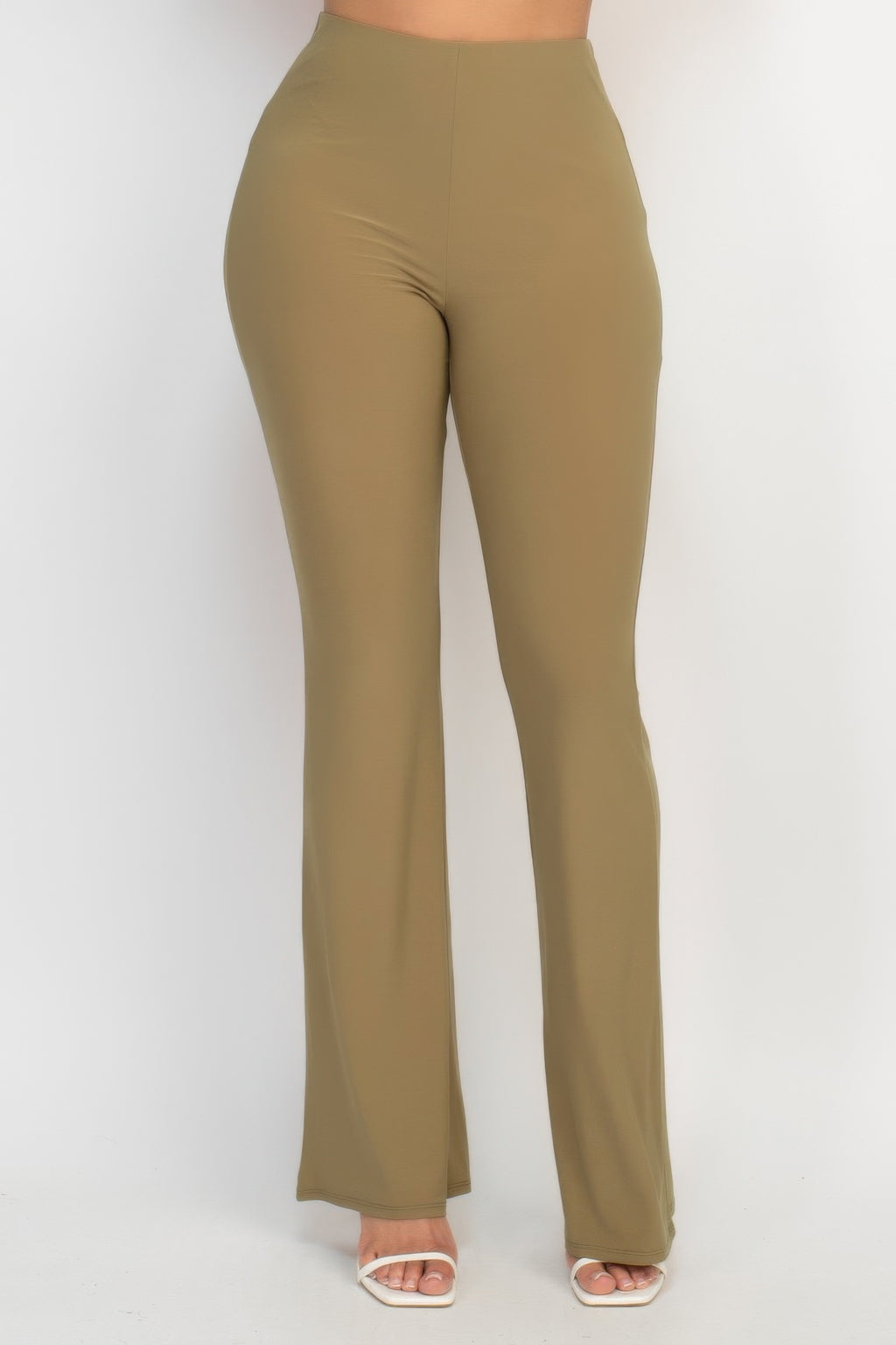 Fit And Flare Elastic Casual Pants-Product Type | Naughty Smile Fashion