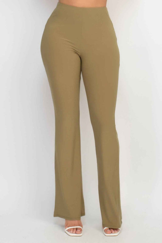 New Arrival – Fit And Flare Elastic Casual Pants – New Arrival Now Live