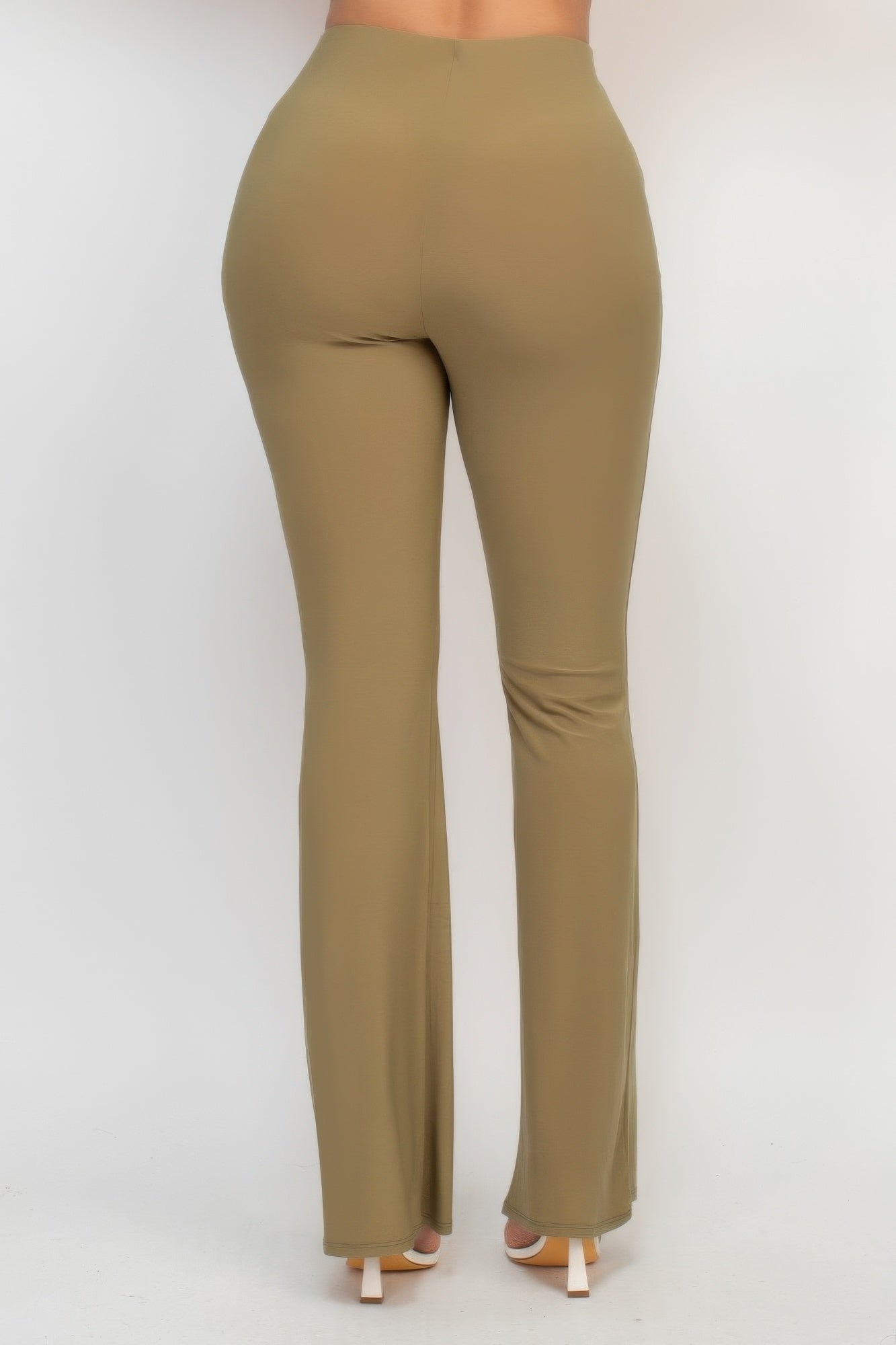 Fit And Flare Elastic Casual Pants-Product Type | Naughty Smile Fashion