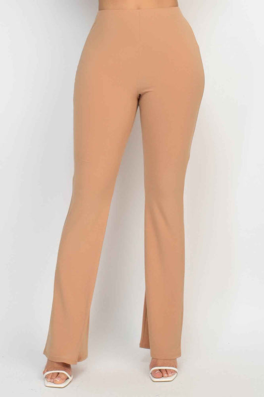 New Arrival – Fit And Flare Elastic Casual Pants – New Arrival Now Live