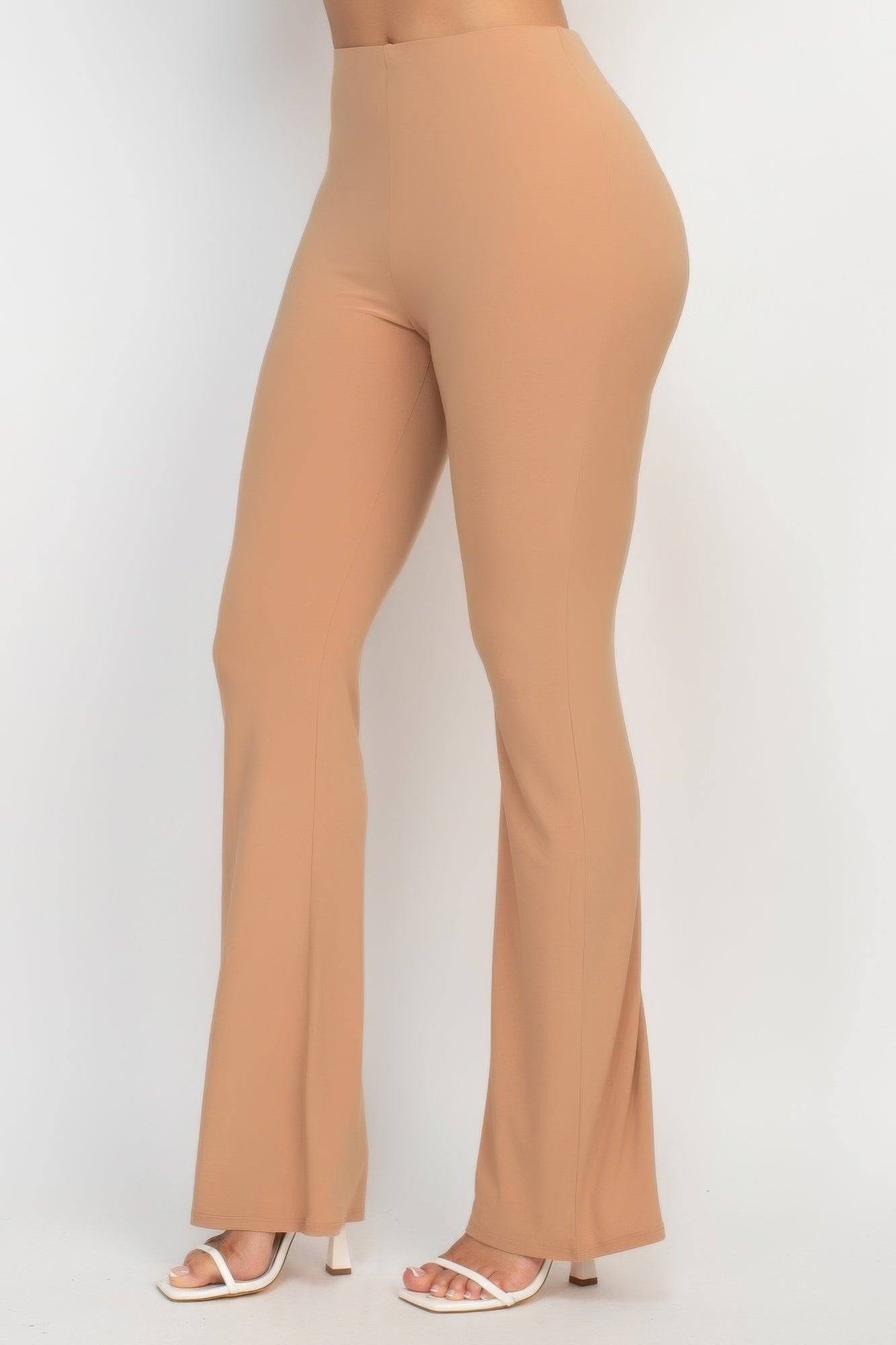 Fit And Flare Elastic Casual Pants-Product Type | Naughty Smile Fashion