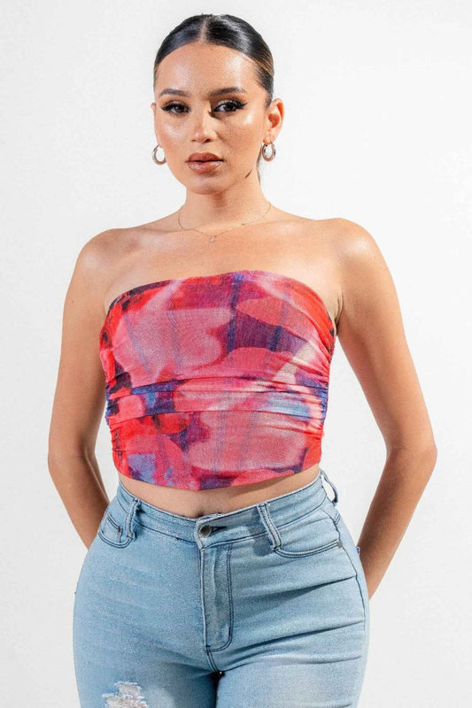 New Arrival – Mesh Print Top – New Arrival Now Live