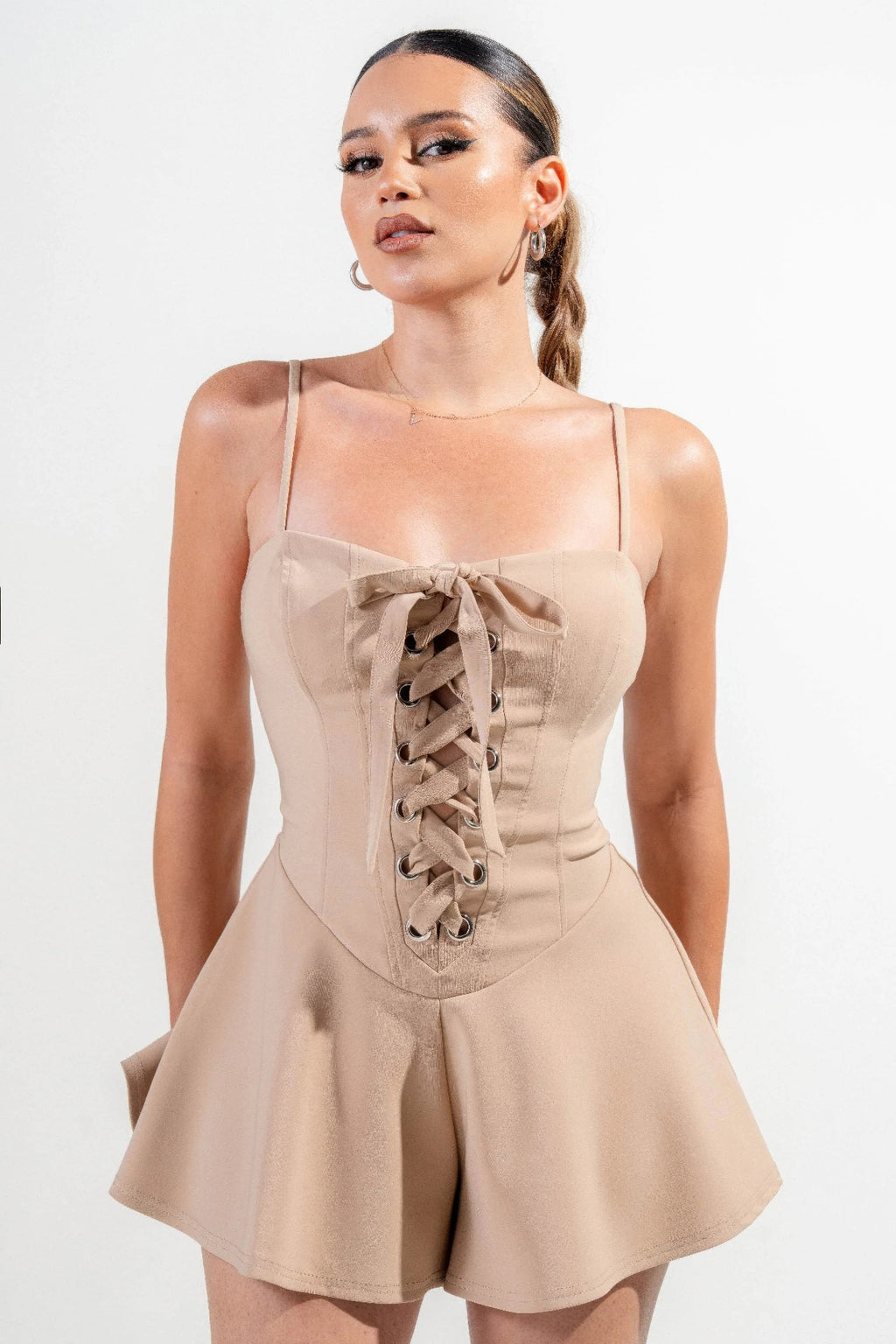 Stretch Woven Jumpsuit-Product Type | Naughty Smile Fashion