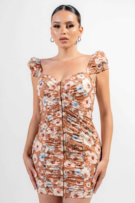 New Arrival – Strech Poplin Print Mini Dress – New Arrival Now Live