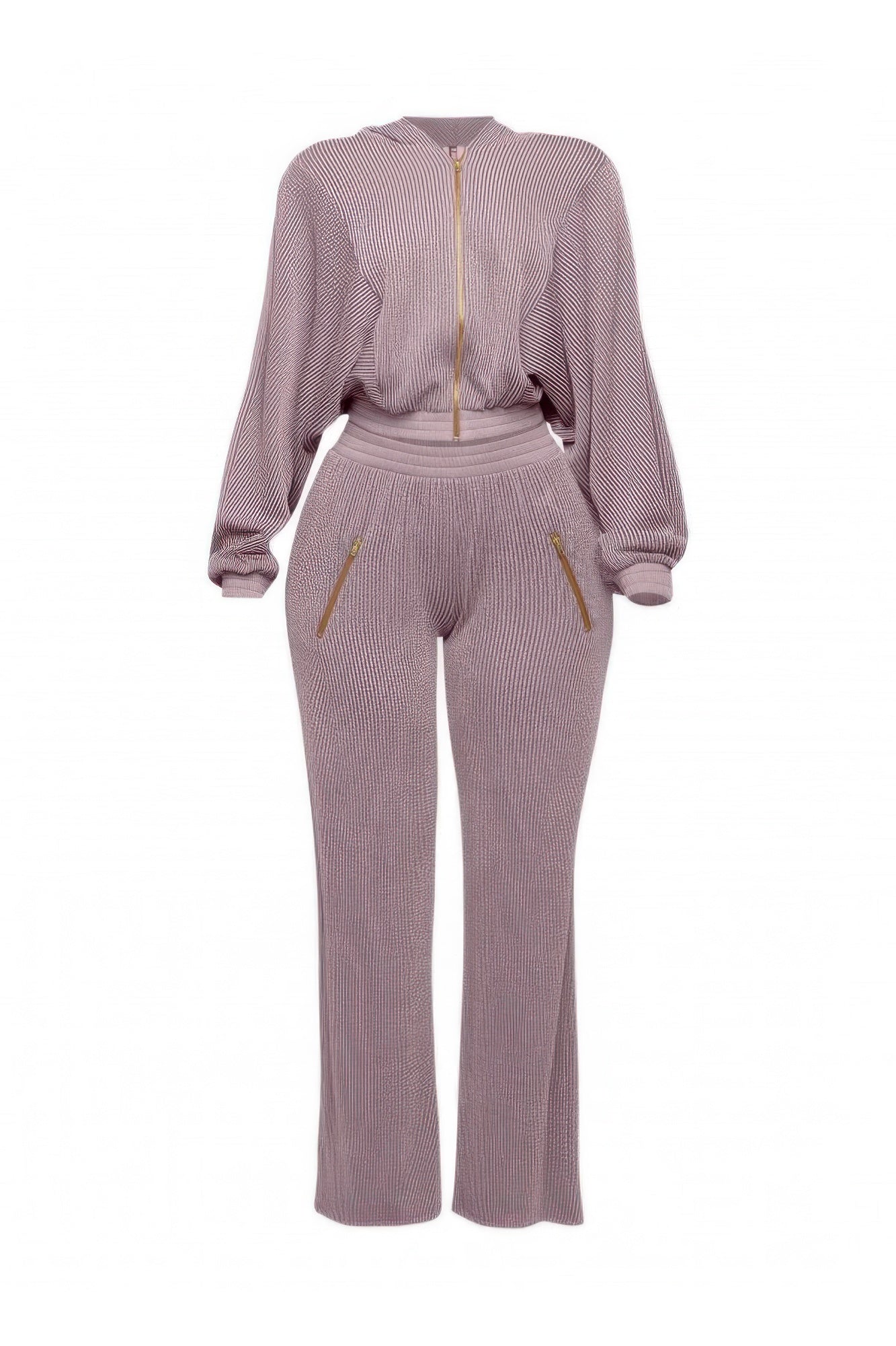 New Arrival – Plus Size Zipper Closure Hoodie Jacket & Pants Set – Stylish & Comfortable – New Arrival Now Live