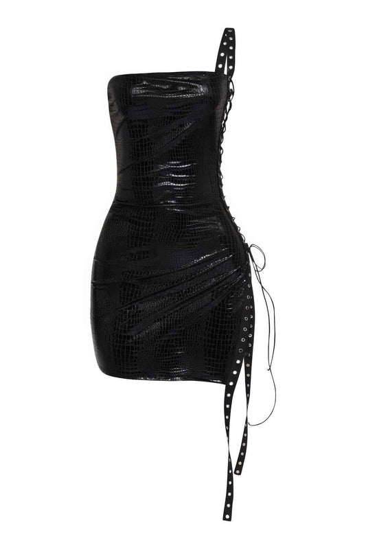 New Arrival – Side Open Lace Up Tube Dress – New Arrival Now Live
