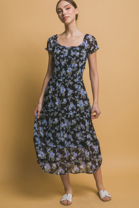 New Arrival – Short Sleeve Floral Maxi Dress – New Arrival Now Live