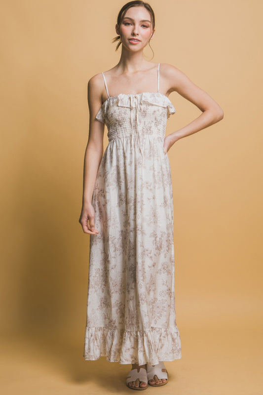 New Arrival – Smocked Floral Maxi Dress – New Arrival Now Live