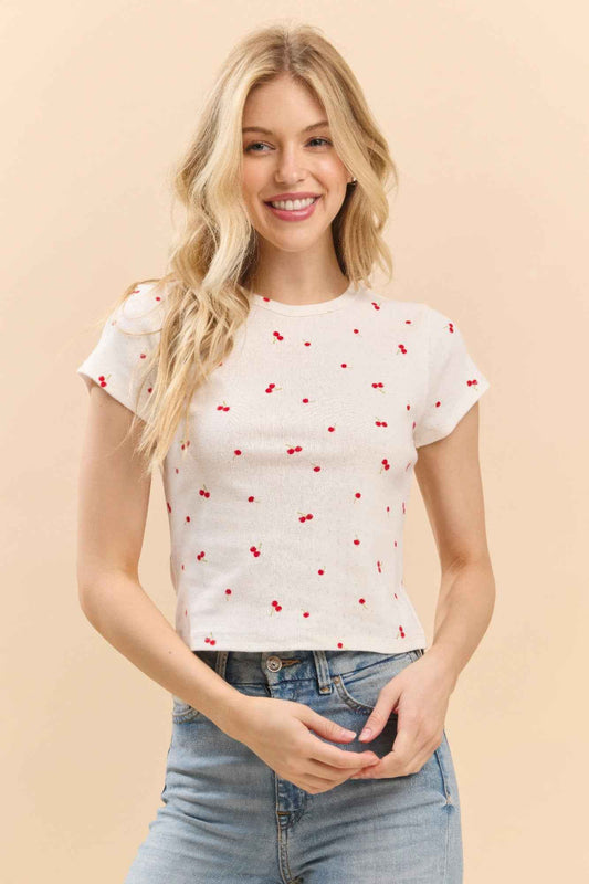 New Arrival – Short Sleeve Printed Baby Tee – New Arrival Now Live