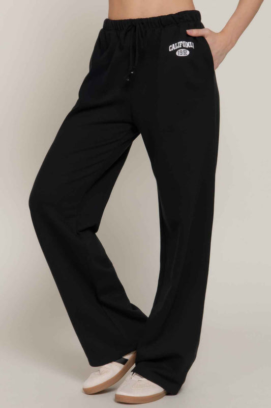New Arrival – Waistband Print Detail Sweatpants – New Arrival Now Live