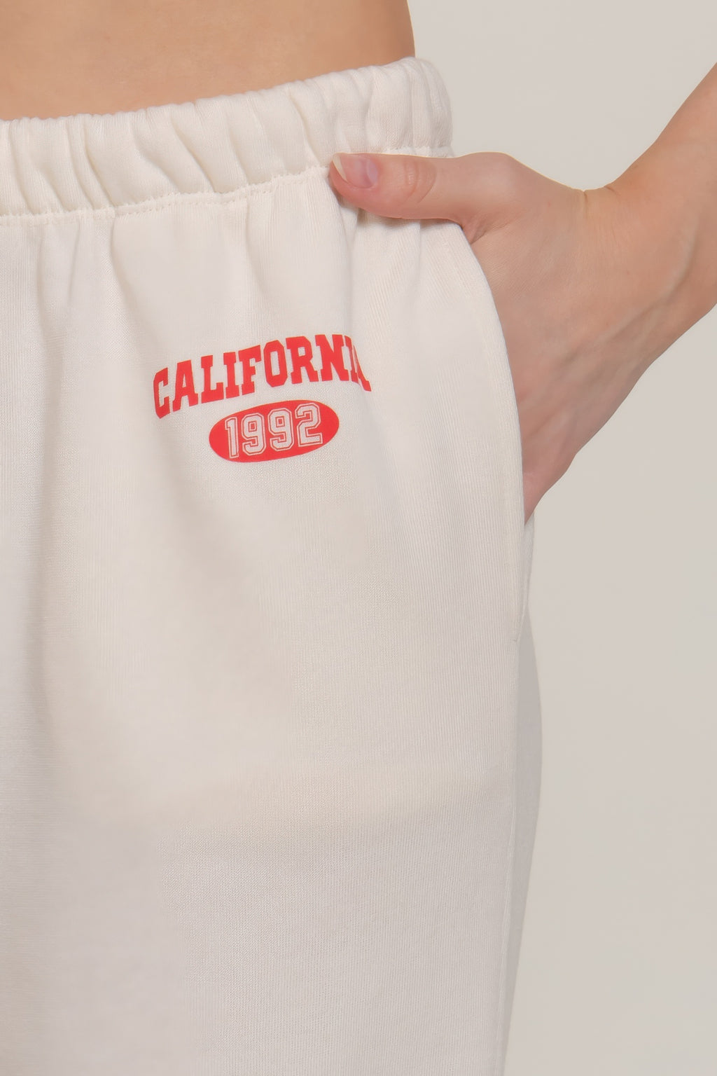 Waistband Print Detail Sweatpants-Product Type | Naughty Smile Fashion