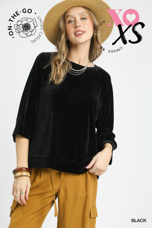 New Arrival – Ribbed Knit Oversized Top – New Arrival Now Live