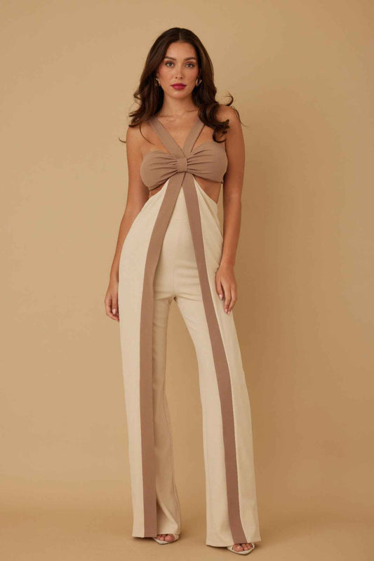 New Arrival – X Ribbon Open Jumpsuit – New Arrival Now Live