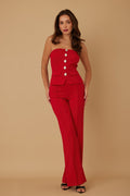 Classy Two Piece Sets With Oval Crystal Stone-Product Type | Naughty Smile Fashion