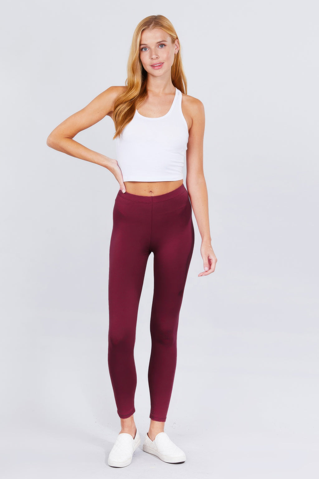 Cotton Spandex Leggings-Product Type | Naughty Smile Fashion