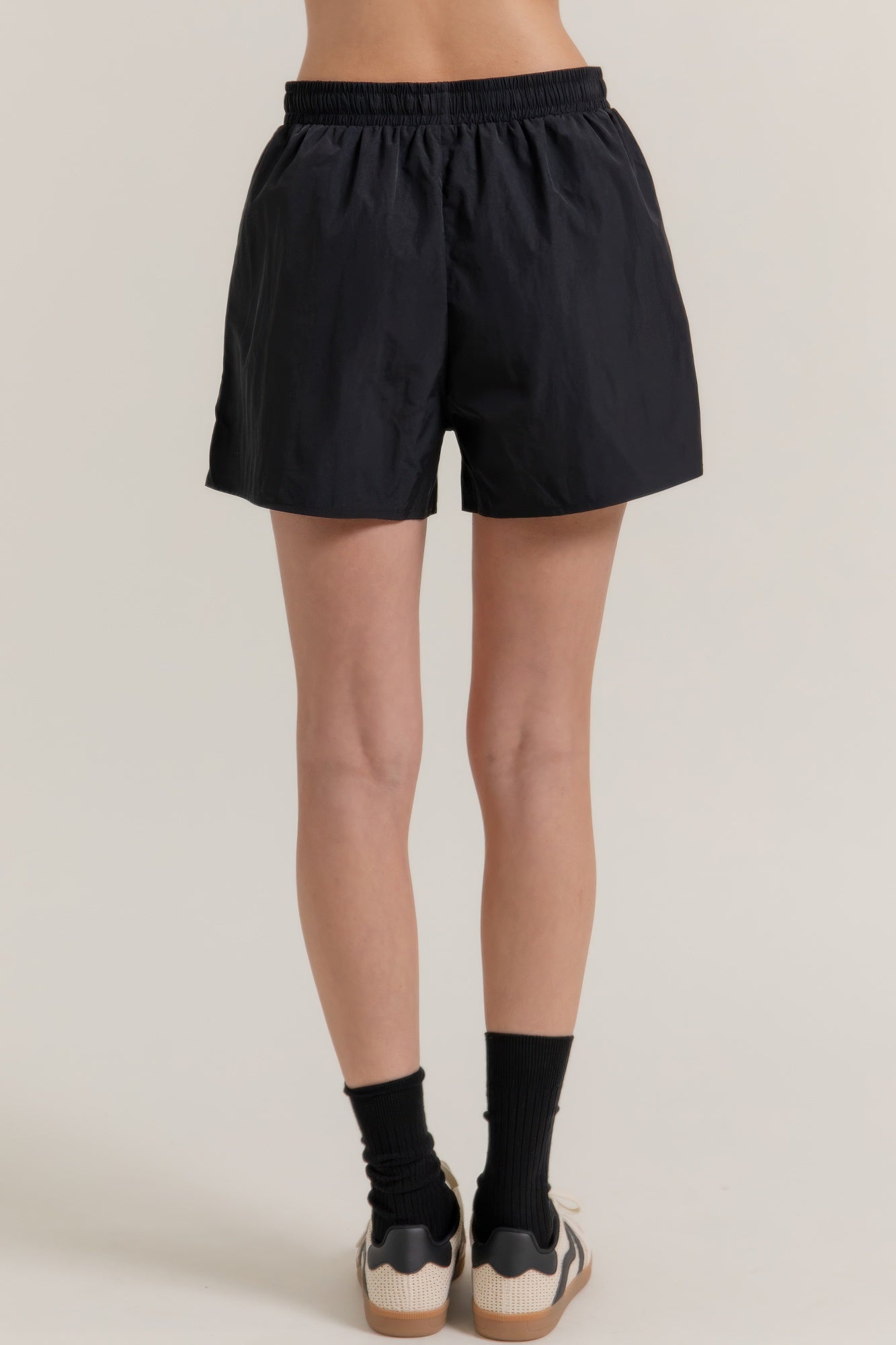 Anorak Side Slit Workout Shorts-Product Type | Naughty Smile Fashion