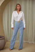 Stone Pattern Dressy Pants-Product Type | Naughty Smile Fashion