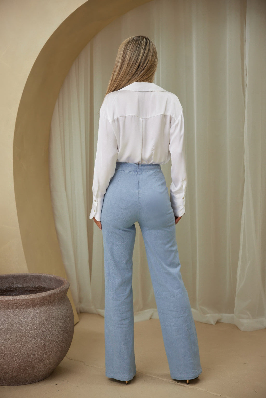 Stone Pattern Dressy Pants-Product Type | Naughty Smile Fashion