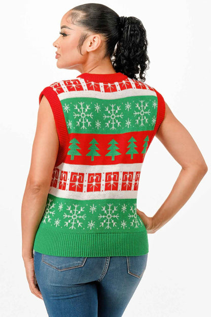 Christmas Vest Sweater