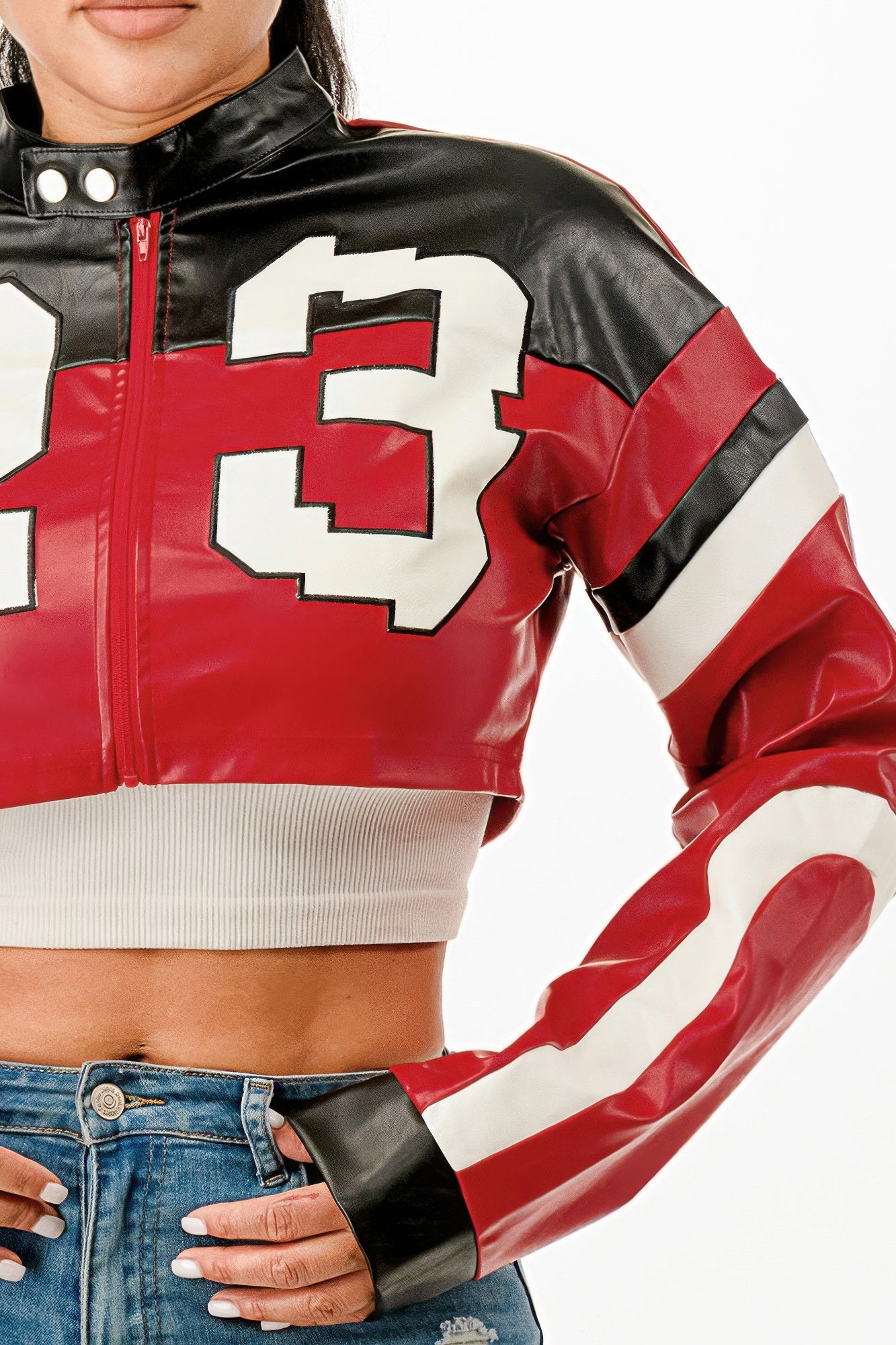 Cropped Moto Jacket-Product Type | Naughty Smile Fashion