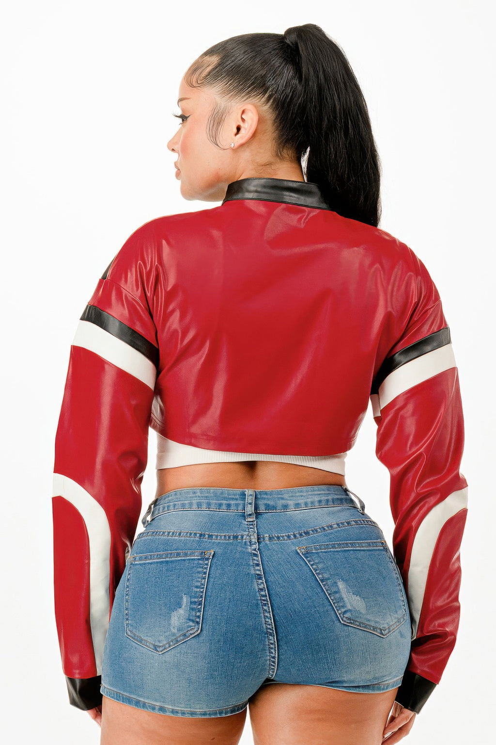 Cropped Moto Jacket-Product Type | Naughty Smile Fashion