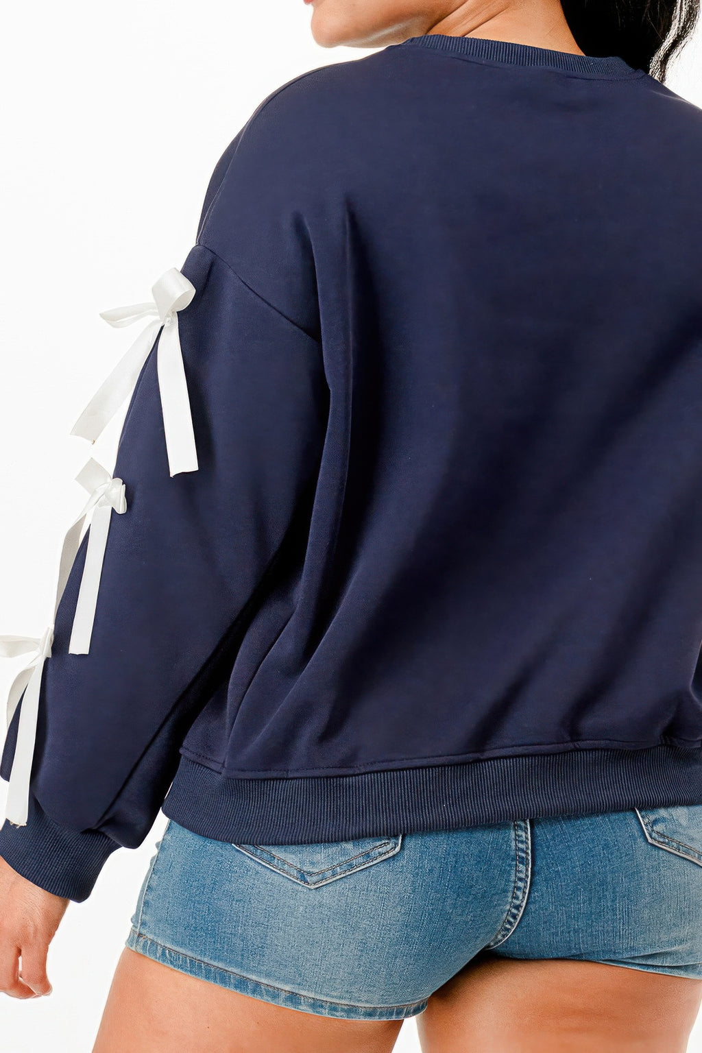 Casual Sweatshirts With Bow-Product Type | Naughty Smile Fashion