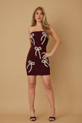 Pop Ribbon Art Dress-Product Type | Naughty Smile Fashion