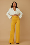 High Waist Pants With Buckle Belt-Product Type | Naughty Smile Fashion