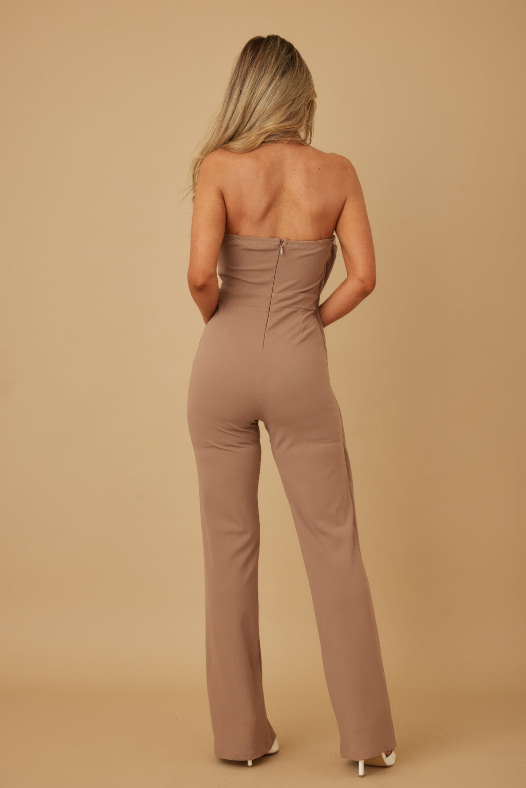 Flap Strapless Chain Jumpsuit-Product Type | Naughty Smile Fashion