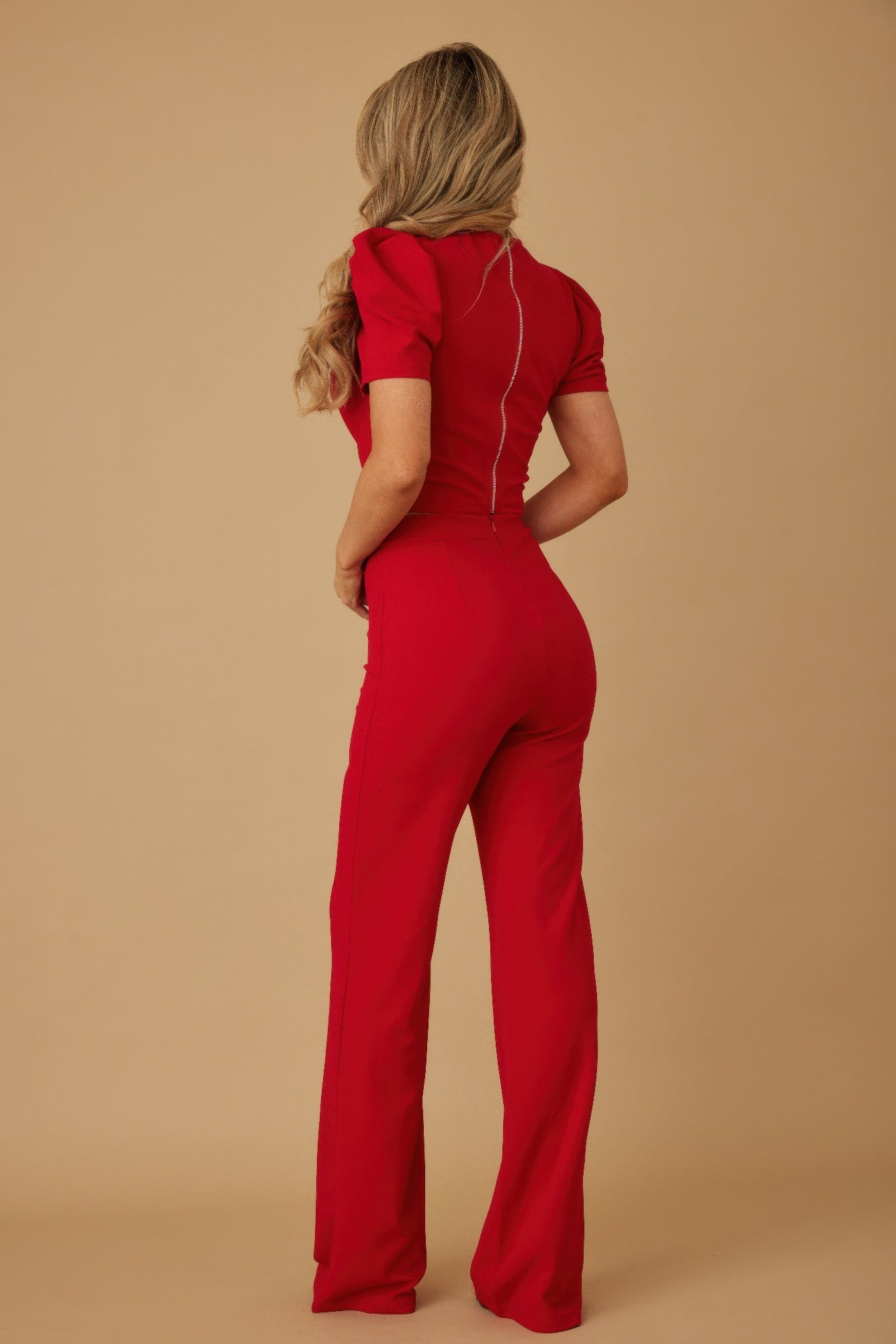 Puff Cap Sleeve Jewel Detail Sets-Product Type | Naughty Smile Fashion