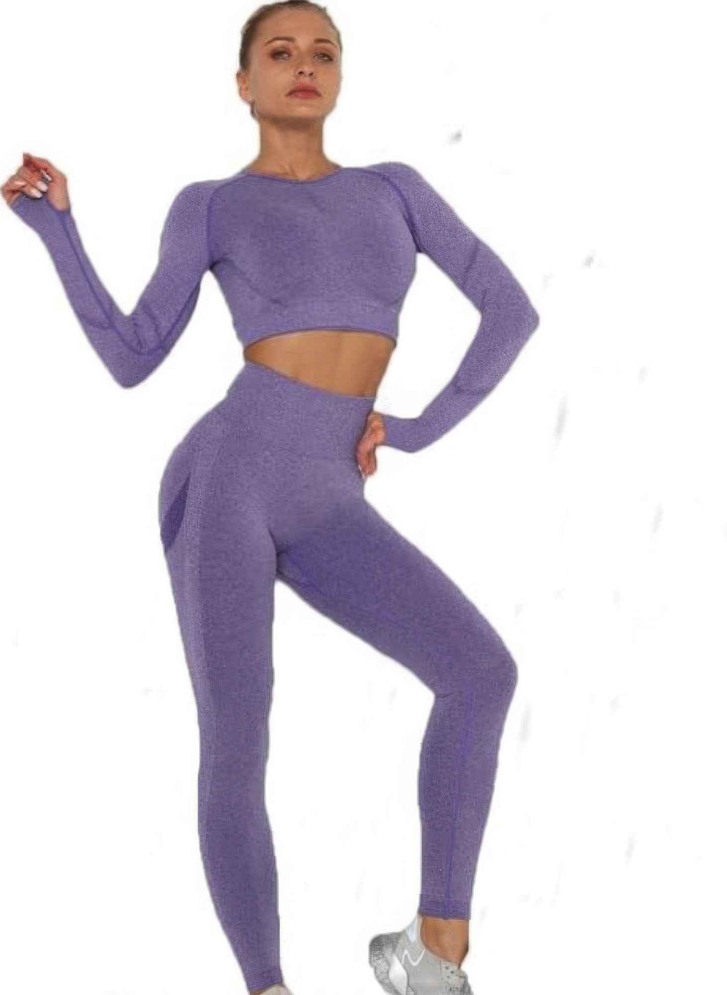 Seamless Top Leggings Set