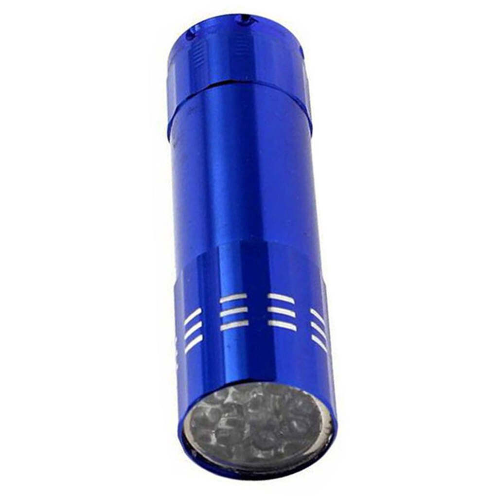Nail Dryer Mini 9 LED Lights Flashlight UV Lamp Portable Nail Gel Mask Fast Drying Manicure Tool